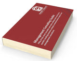 A 3D rendering of Purchase Only | No Online Access's "Management Consulting Toolkit," featuring a deep red cover with a white and gray accent stripe that also includes the icon of an eye within a circle.